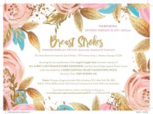 Breast Strokes 2017 Invitation